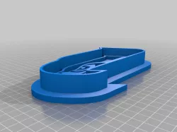 seahawk cookie cutter without rectangle