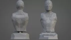 SPIDERMAN ULTRA-DETAILED SUPPORT-FREE BUST 3D MODEL
