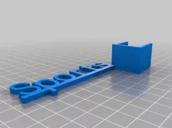 Sports - Customized Shelf Marker