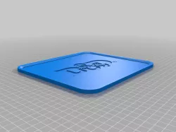 Stackable Miniature Box with Lid - Space/Material Optimized