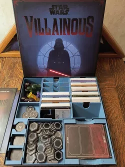 Star Wars Villainous game insert and organizer  - base plus expansions