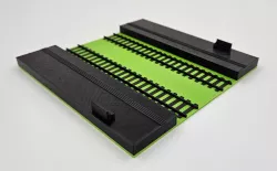 Tactile Train Station Platform for education for VI