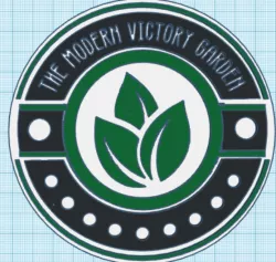 The modern victory garden home business logo