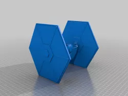 Tie Fighter Echo Dot Stand 3d print