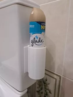 Toilet air freshener holder
