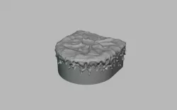 Water splash keycap