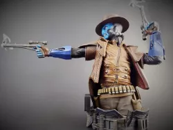 WICKED STAR WARS CAD BANE BUST: TESTED AND READY FOR 3D PRINTING