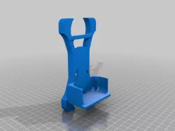 Adapter for TYT MD UV390 ham radio to phone holder