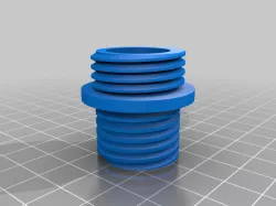 Cyclone adapter to container