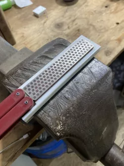 DMT Diaford Diamond Sharpener Vice Block - Handles