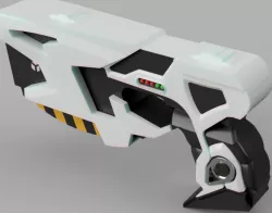 Futuristic Stun Gun - Working