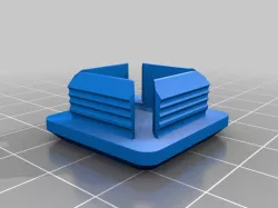 My Customized custom plug/cap for square or rectangular tube