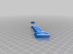 My Customized iamburny's  Text - Name Keyring / Keyfob