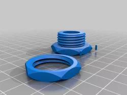 My Customized Parametric  cable gland (fitting) v. 4