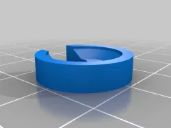 My Customized Parametric Hole Grommet & Snap-in Flush Cover 3