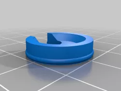 My Customized Parametric Hole Grommet & Snap-in Flush Cover