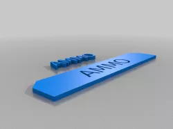 My Customized Rigid tool box labels