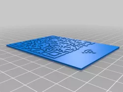My Customized Scannable Wi-Fi QR Code Card (Fully Configurable using Customizer)