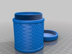 My Customized Textured Screw Cap Container II -