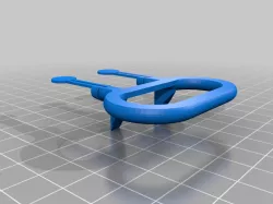 Plier holder for pegboard