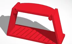 Roku Streaming Box Under TV Holder