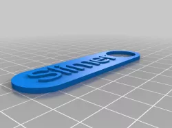 Slimer Keychain