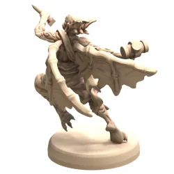 010 Ancient Mythical Chinese Warrior God Goddesses with Taoist Tailor Ice Elemental and Thunder God Lei Gong and Monk