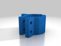1 inch pipe clamp with mounting tab