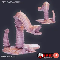 Adult Purple Worm / Giant Spiked Creeper / Desert Sandworm / Cave Crawler