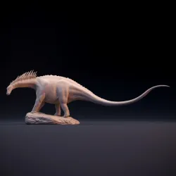 Amargasaurus - dinosaur sauropod