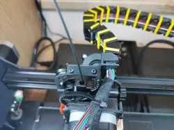 Anycubic Mega X Hotend Cable Chain Mount
