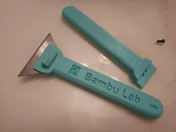 Bambu Lab Scraper For Utility Trapezoidal Blade