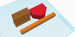 Basic brush, 3 parts