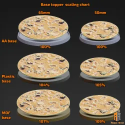 Battlefield Base Toppers and Bases