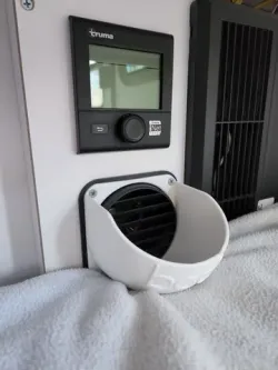 Bean Trailer - Heater Air Scoop