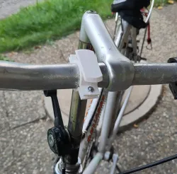 Bike light mount compatible with Kryptonite Lights