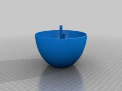 Bowl with Built in Straw