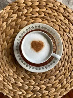 Cappuccino coffee stencils basic set