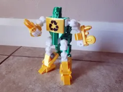 Captain Recreator BattleMecha - PrintABlok Build Kit
