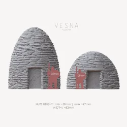 CELTIC BEEHIVE HUTS