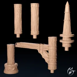 Circus - Big Tent Arena Structure - Modular Terrain