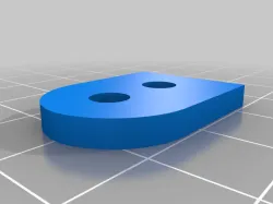 Creality K1 Max 270° Door Hinge spacer glass side