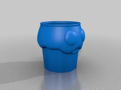 Cupcake popcorn bucket
