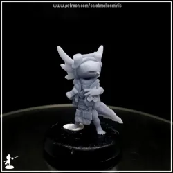 "Digit" the Artificer [PRE-SUPPORTED] | Axolotl Series