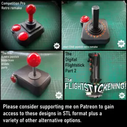 Digital Arcade Flightstick 3 The Raptor - STL version!