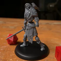 Draugr Undead Skeleton Fighter Warrior Sword