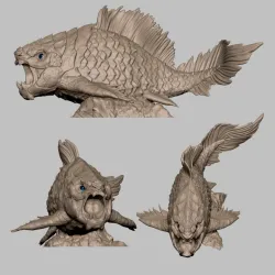Dunk Fish Monster