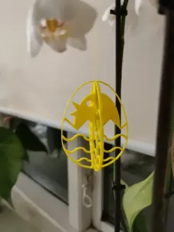 Easter Egg 3D Ornament