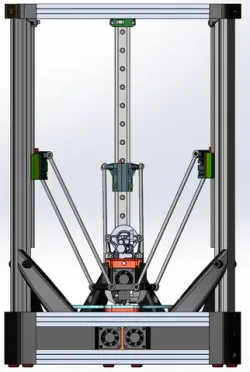 easy fix 170 delta 3d printer(ef170)