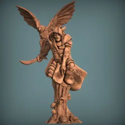 Elf Rogue (pre-supported)